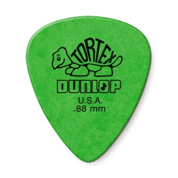 Dunlop 418R088 Tortex Standard Guitar Pick .88mm (12 Pack) (DU-418R88)