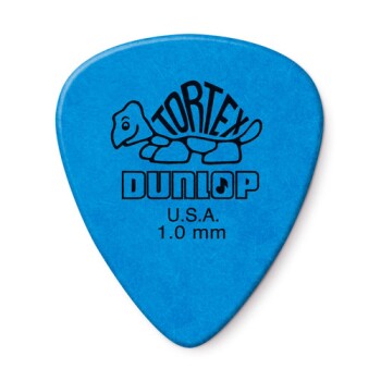 Dunlop 418R100 Tortex Standard Guitar Pick 1.0mm (12 Pack) (DU-418R100)