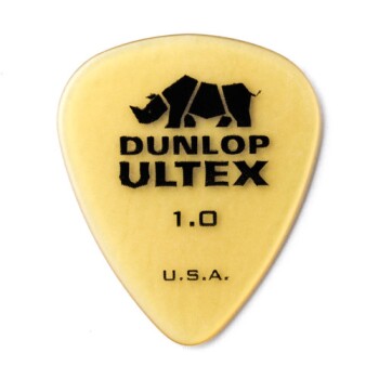 Dunlop 421R100 Ultex Standard Guitar Pick 1.0mm (72 Pack) (DU-421R100)