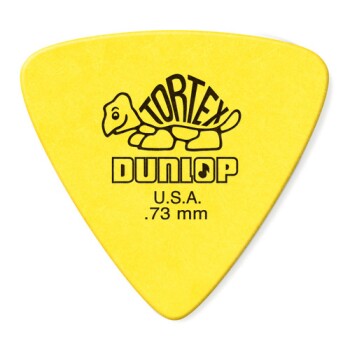 Dunlop 431R073 Tortex Triangle Guitar Pick .73mm (72 Pack) (DU-431R73)