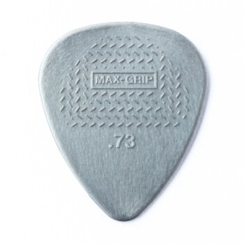 Dunlop 449R073 Max Grip Standard Guitar Pick .73mm (72 Pack) (DU-449R73)