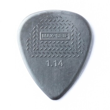 Dunlop 449R114 Max Grip Standard Guitar Pick 1.14mm (72 Pack) (DU-449R114)