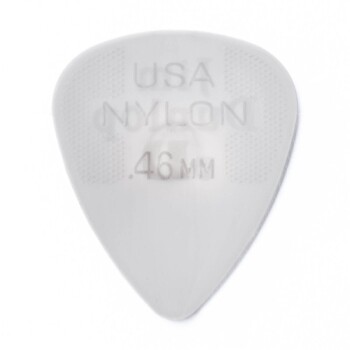 Dunlop 44P046 Jim Dunlop Nylon Guitar Pick .46mm (12 Pack) (DU-44P46)
