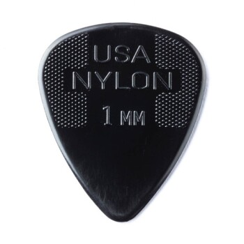 Dunlop 44R100 Jim Dunlop Nylon Guitar Pick 1.0mm (72 Pack) (DU-44R100)