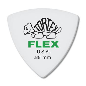 Dunlop 456P088 Tortex Flex Triangle Guitar Pick .88mm (6 Pack) (DU-456P88)