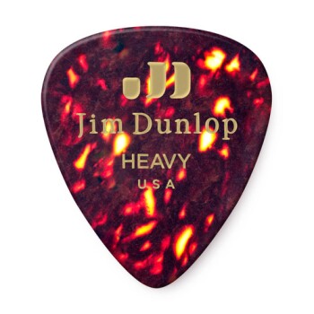 Dunlop 483R05HV Celluloid Guitar Pick. Heavy Shell (72 Pack) (DU-483R05HV)