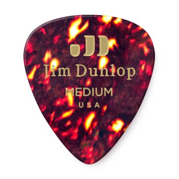 Dunlop 483R05MD Celluloid Guitar Pick. Medium Shell (72 Pack) (DU-483R05MD)