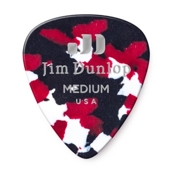 Dunlop 483R06MD Celluloid Guitar Pick. Medium Confetti (72 Pack) (DU-483R06MD)