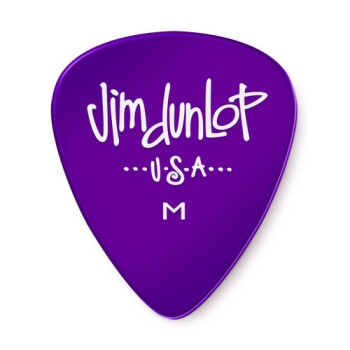 Dunlop 486RMD Gels Guitar Pick. Medium Purple (72 Pack) (DU-486RMD)