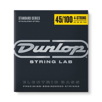 Dunlop DBS45100 Stainless Steel Bass Strings. 45-100 (DU-DBS45100)
