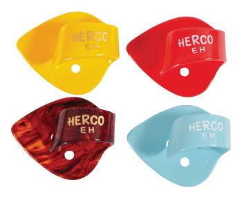 Herco HE114 Flat Thumbpicks. Extra Heavy (24 Pack) (HE-HE114)