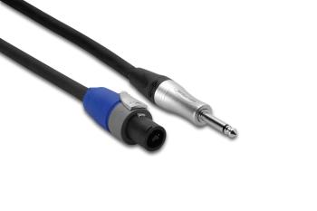 Hosa SKT-205Q Edge Speaker Cable Speakon to 1/4" TS. 5' (HS-SKT-205Q)
