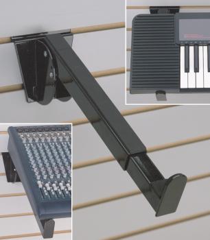 Ingles SA-308BK Keyboard and Display Arms for Slatwall. Adjustable Arm (IN-SA-308BK)
