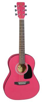J Reynolds JR14PK 36" Acoustic Guitar. Pink Gloss (JR-JR14PK-A)