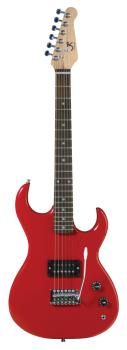 J Reynolds JR5R 3/4 Size Electric Guitar. Red (JR-JR5R-A)