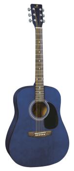J Reynolds JR65TBL Dreadnought Acoustic Guitar. Trans Blue (JR-JR65TBL-A)