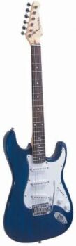 J Reynolds JR6TBL Electric Guitar. Trans Blue (JR-JR6TBL-A)