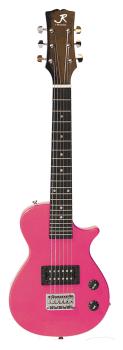 J Reynolds JRPKLPPK Mini Electric Guitar Pack. Pink (JR-JRPKLPPK-A)