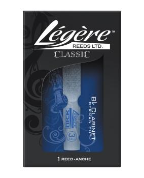 Legere Reeds BBG350 B Flat Soprano Clarinet. German Cut (3.50) (LG-BBG350)