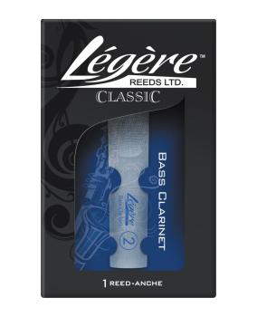 Legere Reeds BC200 B Flat Bass Clarinet. Standard (2.00) (LG-BC200)