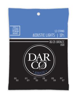 Martin D500 Darco Acoustic 80/20 Bronze Light (12 String) Guitar Strin (MR-D500-NEW)
