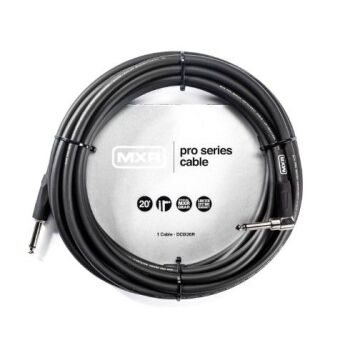 MXR DCIX20R Pro Series Instrument Cable. Straight to Right Angle 20' (DU-DCIX20R)
