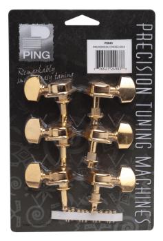 Ping P2643 Economy Covered Machine Heads. 3 Bass 3 Treble Gold (PN-P2643)