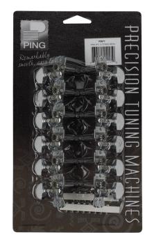 Ping P2671 Deluxe (12 String) Plate Machine Heads. 6-In-Line (2 Set) (PN-P2671)