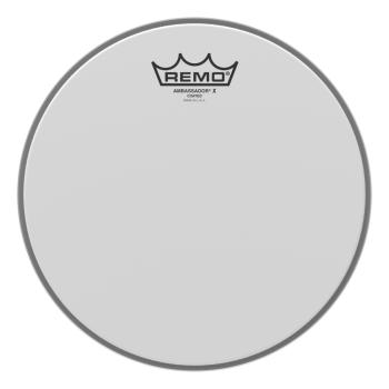 Remo AX-0110-00 Ambassador X Coated Drumhead. 10" (RE-AX011000)