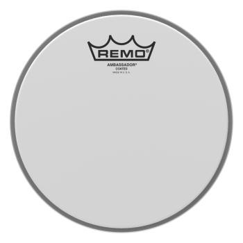 Remo BA-0108-00 Ambassador Coated Drumhead. 8" (RE-BA010800)
