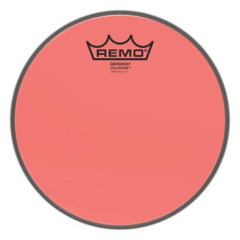 Remo BE-0308-CT-RD Emperor Colortone. 8" Red (RE-BE-0308-CT-RD)