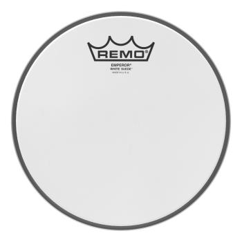 Remo BE-0808-WS Emperor White Suede Drumhead. 8" (RE-BE0808-WS)