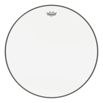 Remo BR-1324-00 Ambassador Clear Bass Drumhead. 24" (RE-BR1324-00)