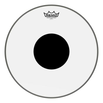 Remo CS-0315-10 Controlled Sound Clear Black Dot Drumhead Top Black Do (RE-CS031510)