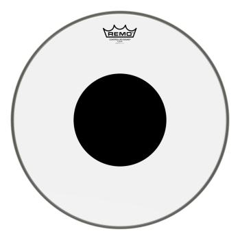 Remo CS-0316-10 Controlled Sound Clear Black Dot Drumhead Top Black Do (RE-CS031610)