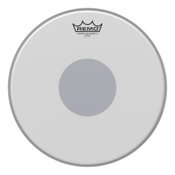 Remo CX-0113-10 Controlled Cound X Coated Black Dot Snare Drumhead Bot (RE-CX0113-10)