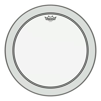 Remo P3-1382-C2 Powerstroke P3 Clear Bass Drumhead. 18" (RE-P31318C2)