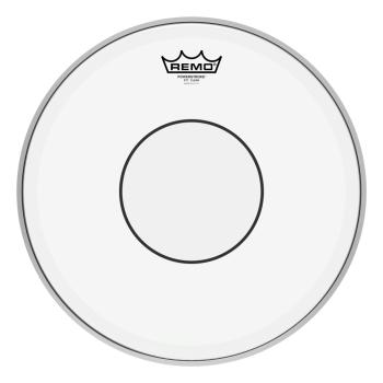 Remo P7-0314-C2 Powerstroke 77 Clear Clear Dot Drumhead. Top Clear Dot (RE-P70314C2)
