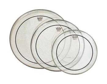 Remo PP-0910-PS Pinstripe Clear Tom Drumhead Pack. 12" 13" 16" (RE-PP0910PS)