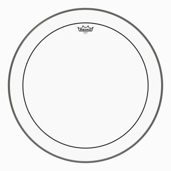 Remo PS-1324-00 Pinstripe Clear Bass Drumhead. 24" (RE-PS132400)