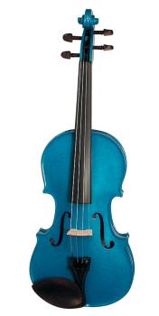 Stentor 1401BU Harlequin Violin. 1/2 Blue (SO-1401BU-1/2)