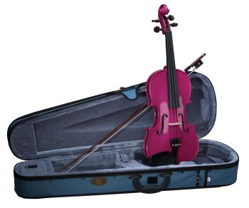 Stentor 1401PK Harlequin Violin. 1/2 Pink (SO-1401PK-1/2)