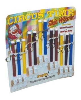 Trophy 30C Circus Time Slide Whistle Display (TR-30C)