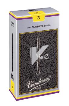 Vandoren CR193 Bb Clarinet V.12 Reeds Strength #3. (Box of 10) (VN-CR193)