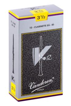Vandoren CR1935 Bb Clarinet V.12 Reeds Strength #3.5. (Box of 10) (VN-CR1935)