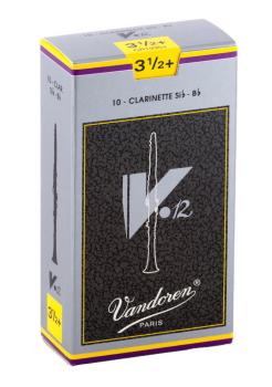 Vandoren CR1935PLUS Bb Clarinet V.12 Reeds Strength #3.5+. (Box of 10) (VN-CR1935PLUS)