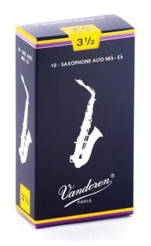 Vandoren SR2135 Alto Saxophone Traditional Reeds Strength #3.5. (Box o (VN-SR2135)
