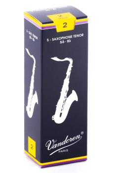 Vandoren SR222 Tenor Saxophone Traditional Reeds Strength #2. (Box of  (VN-SR222)