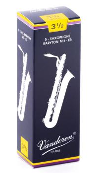 Vandoren SR2435 Baritone Saxophone Traditional Reeds Strength #3.5. (B (VN-SR2435)