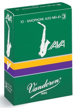 Vandoren SR263 Alto Saxophone Java Reeds Strength #3. (Box of 10) (VN-SR263)